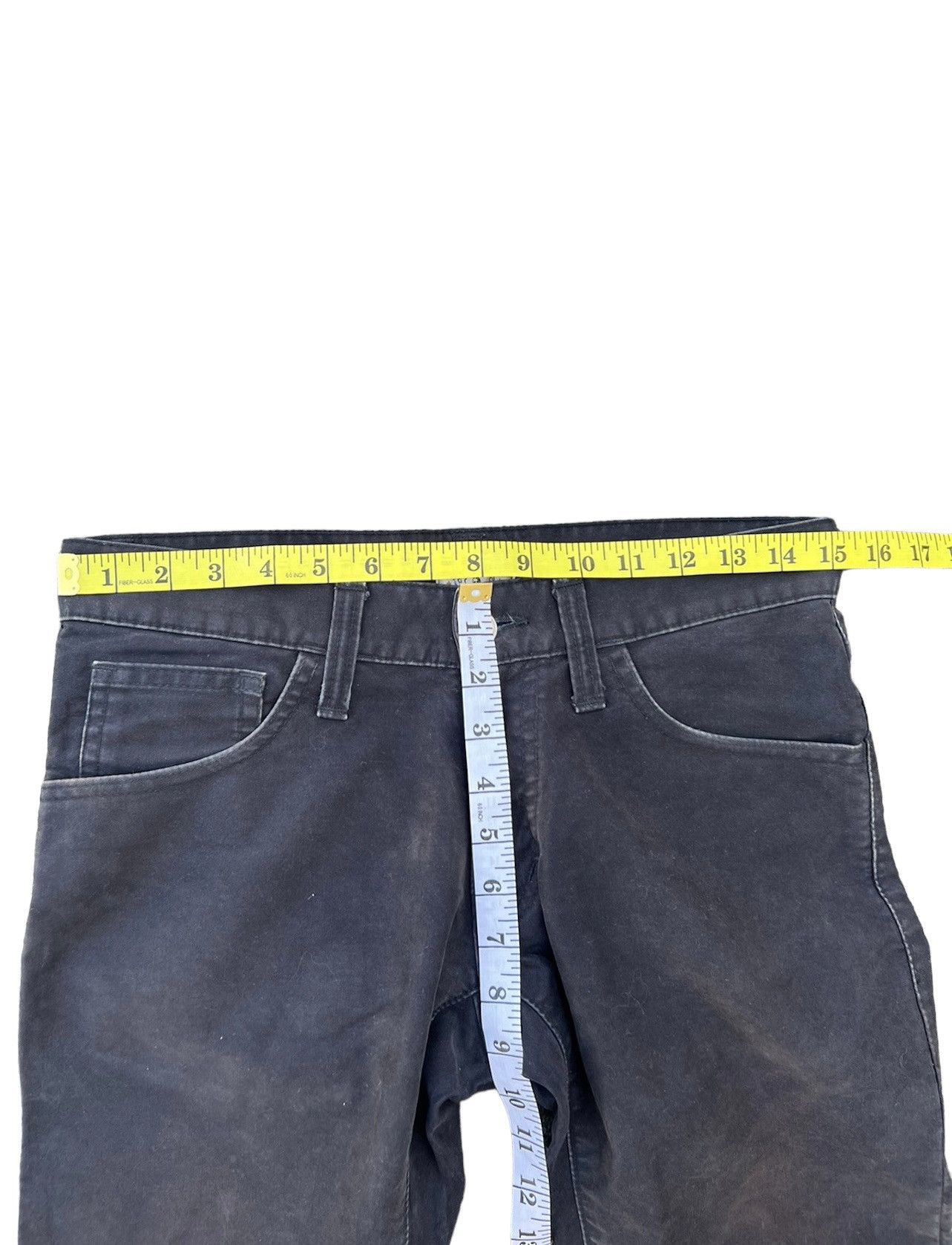 RUDE GALLERY Vintage Rude Gallery Japan Sun Faded Moleskin Cotton Jeans Size US 29 - 3 Thumbnail