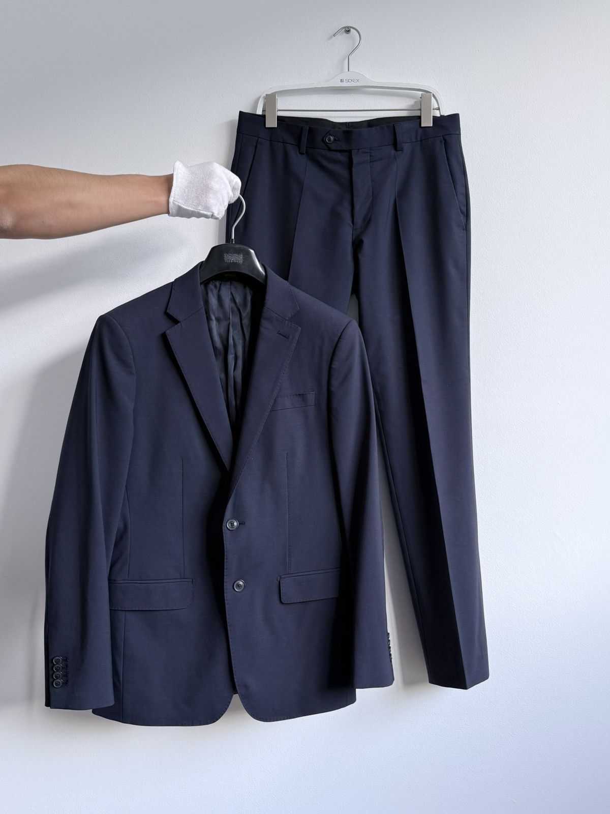 Boggi Milano Navy Two Piece Suit