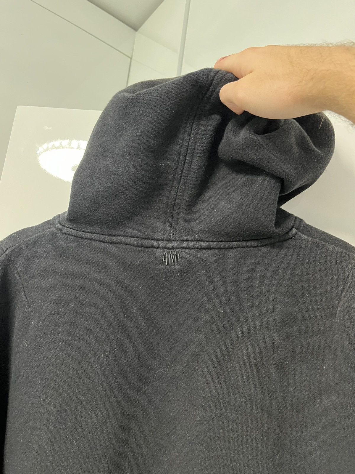 AMI Hoodie ami paris logo Size L / US 10 / IT 46 - 4 Thumbnail