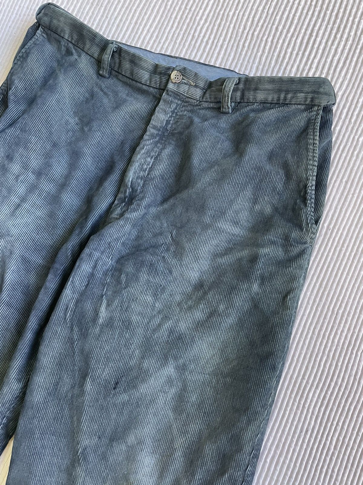 Other Worn Hand Dyed Indigo Cords Size US 33 - 7 Thumbnail