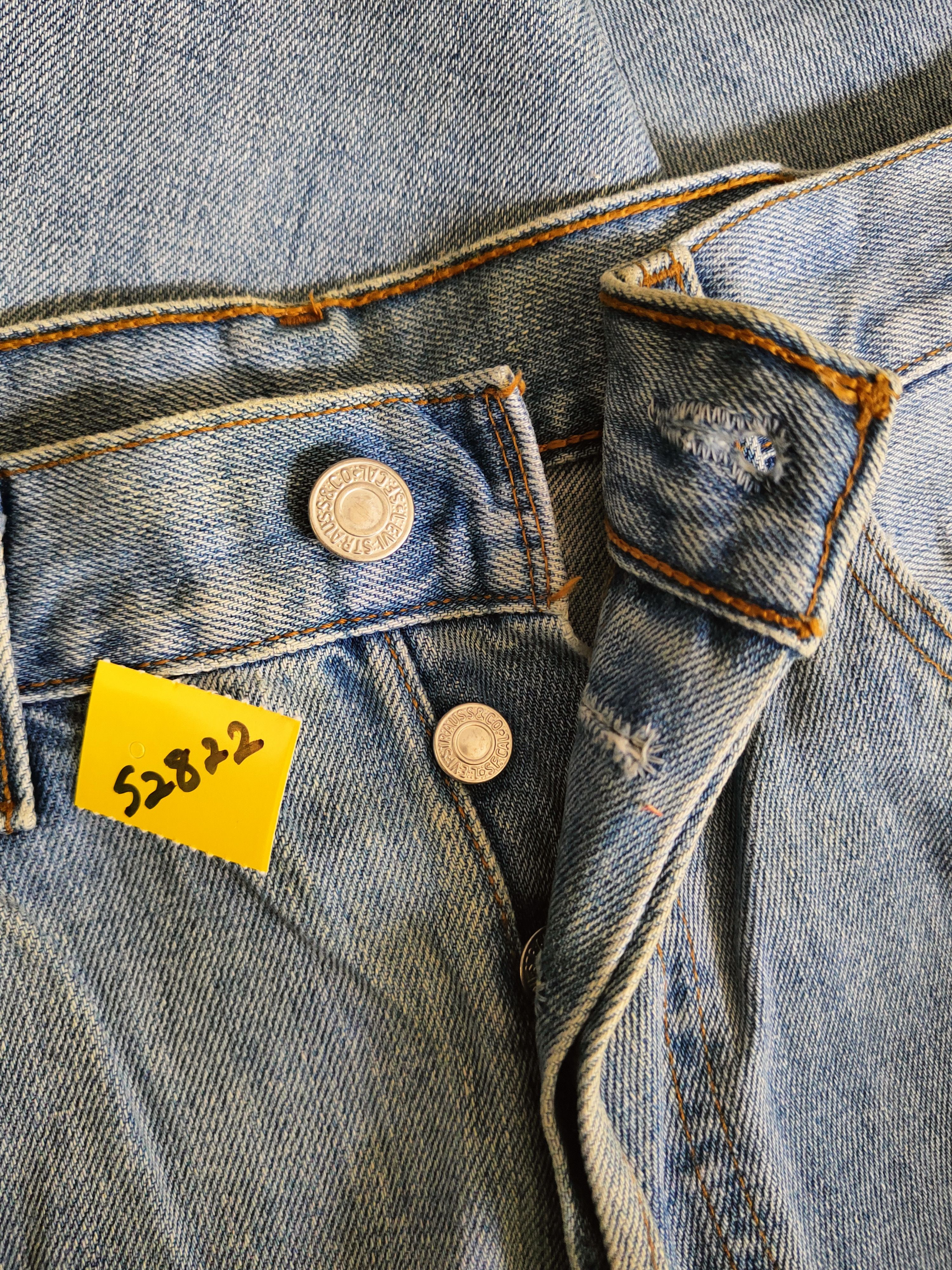 Levi's Levi's Blue Distressed Ripped Jeans #S2822 Size US 31 - 18 Thumbnail