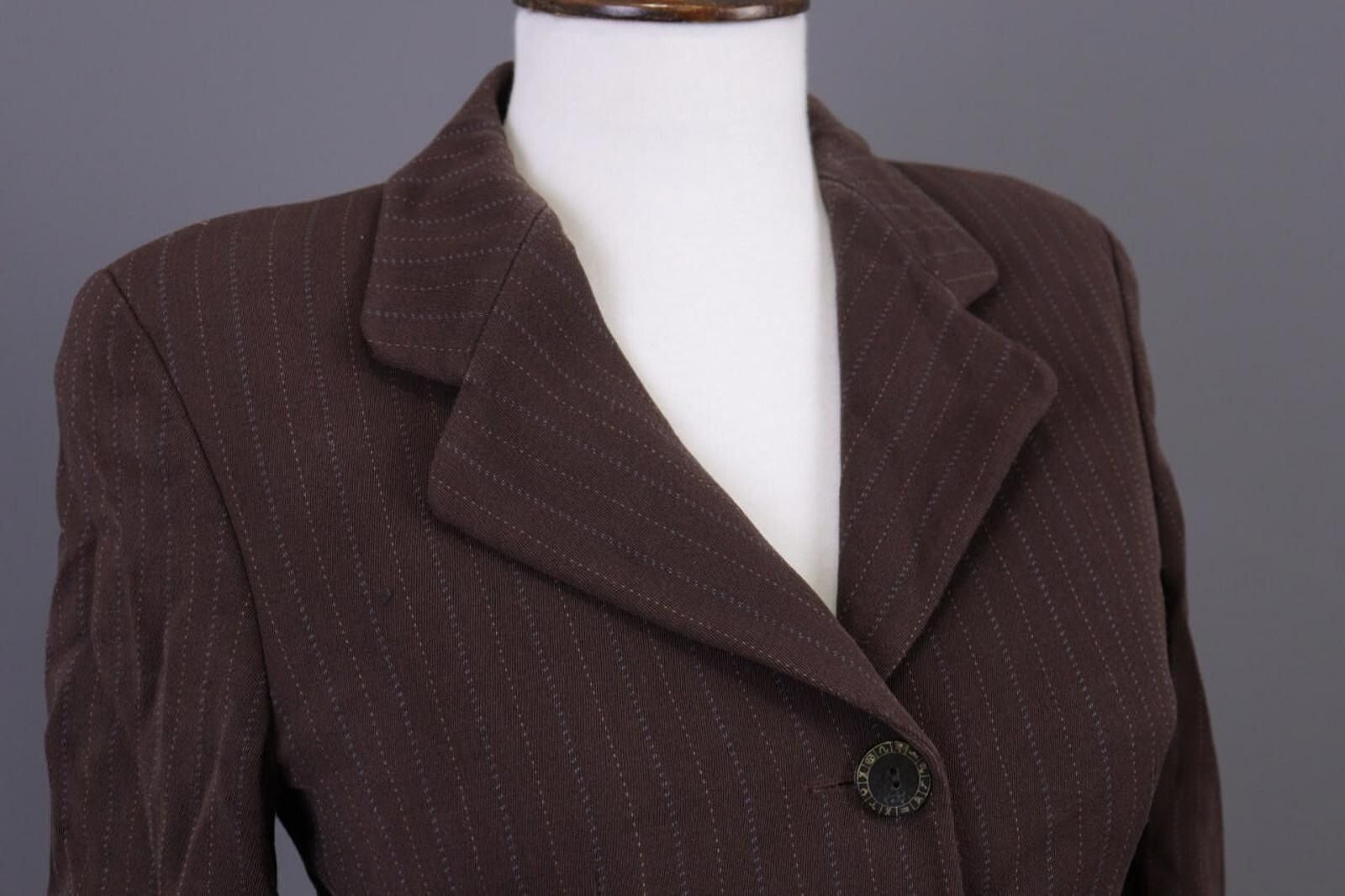 Escada Escada Elements Brown Single Blazer Coat Jacket Size 34 Size M / US 6-8 / IT 42-44 - 9 Thumbnail