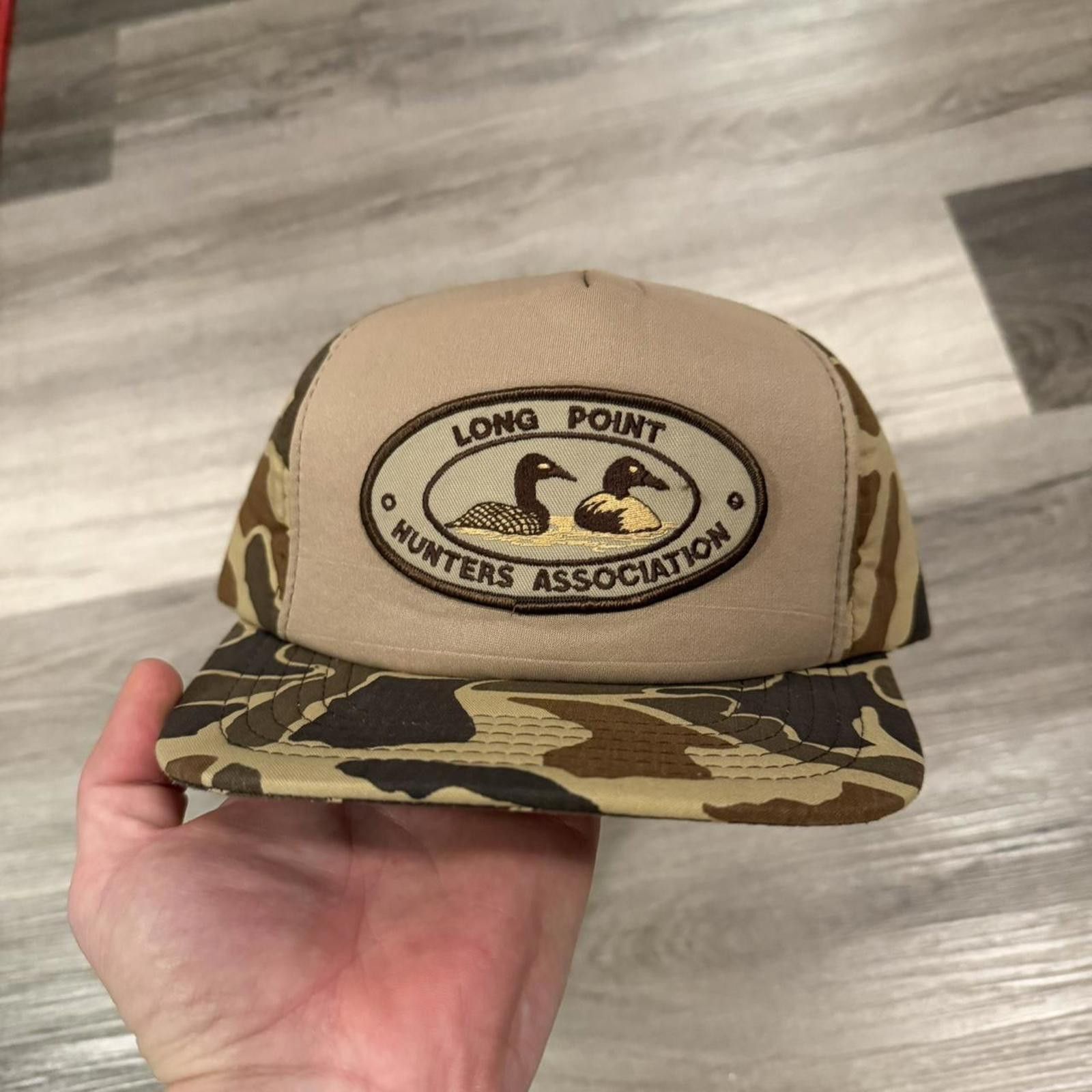 Other Vintage long point hunters association padded snapback hat Size ONE SIZE - 1 Thumbnail