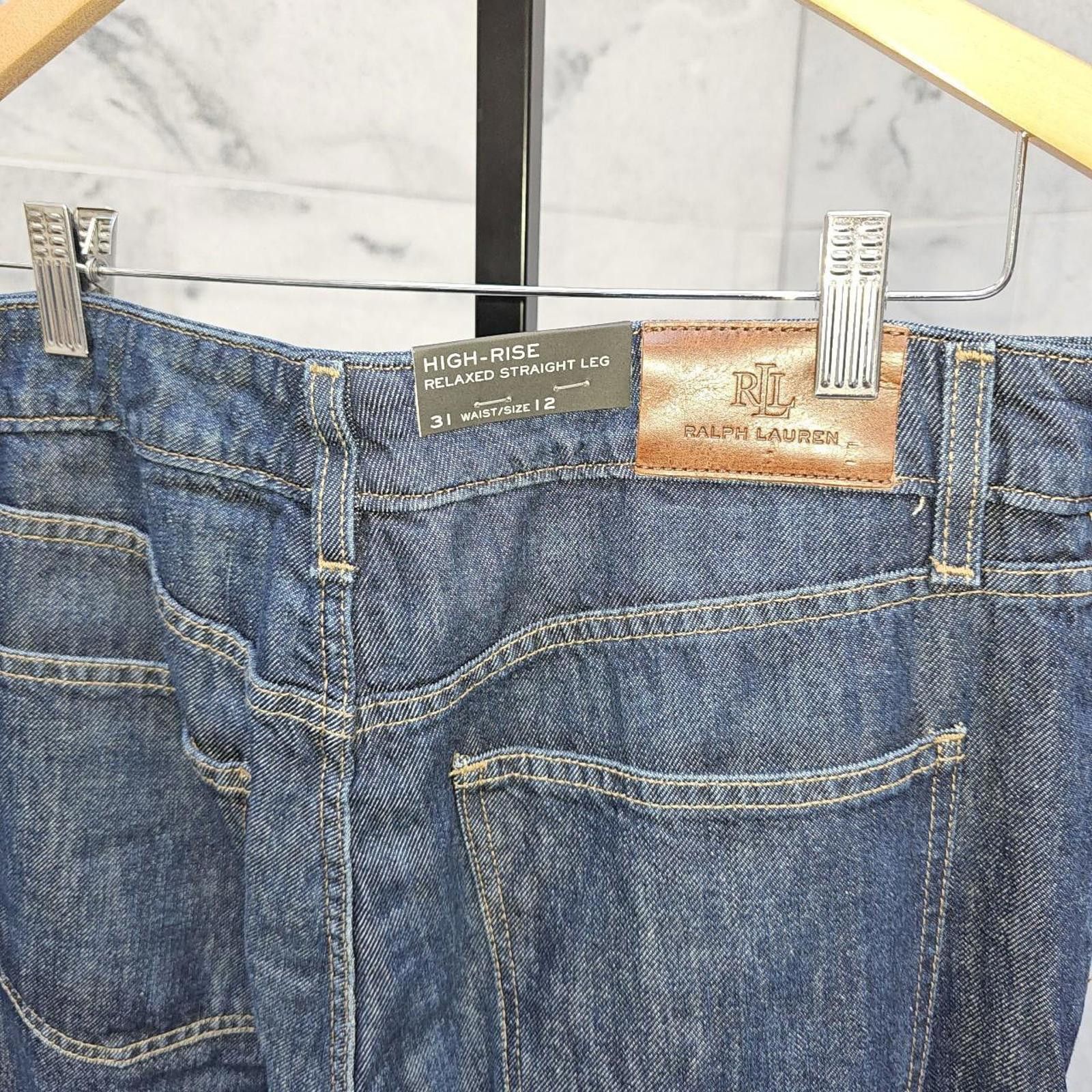 Lauren Ralph Lauren Ralph Lauren Women's Blue Jeans Size 34" / US 12 / IT 48 - 7 Thumbnail