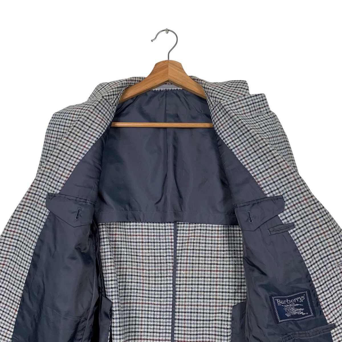 Burberry Vintage Burberrys Checkered Casual Jacket Size US M / EU 48-50 / 2 - 12 Thumbnail