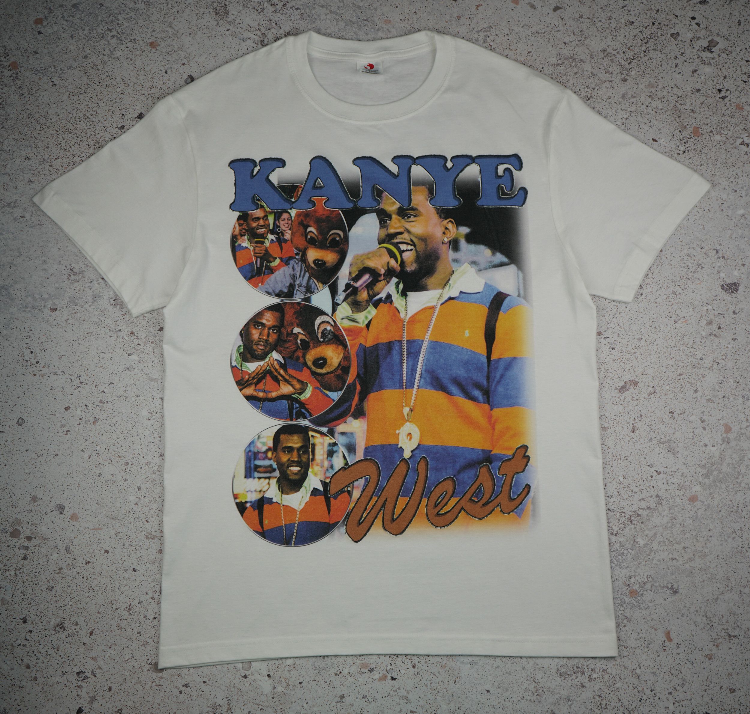 Band Tees × Rap Tees × Vintage Vintage Kanye West T Shirt Size US XL / EU 56 / 4 - 1 Thumbnail