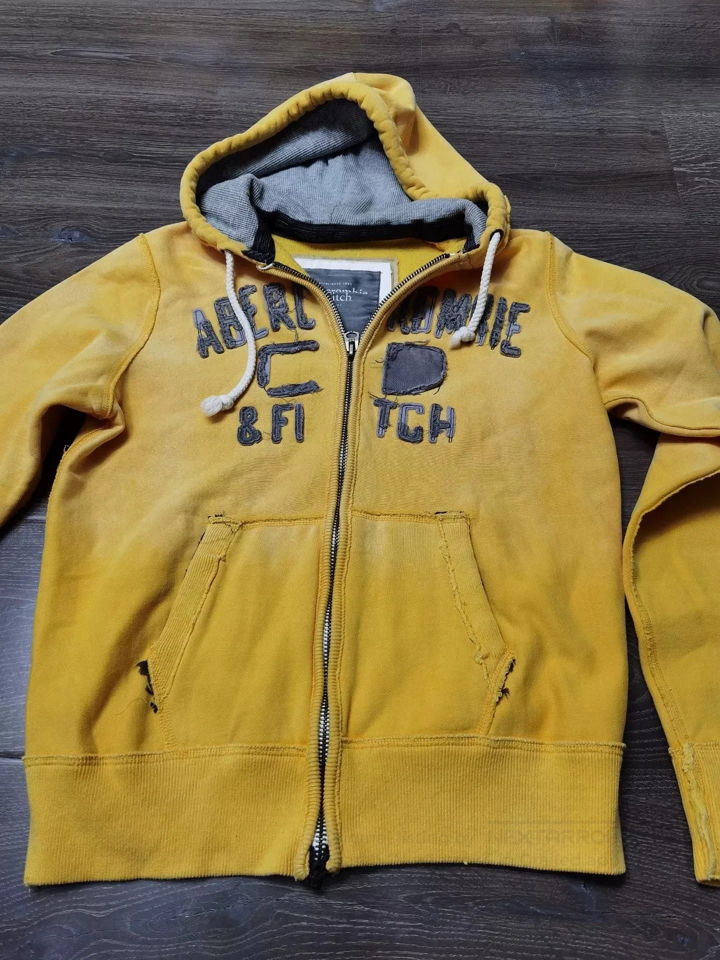 Abercrombie & Fitch AF Vintage Hoodie. Size US M / EU 48-50 / 2 - 2 Thumbnail