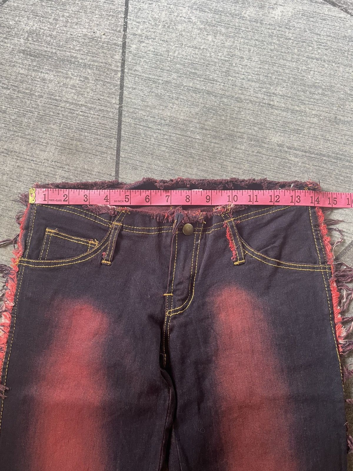 Japanese Brand Vintage Y2K Guppys Flare LGB Style Denim Pants Size US 28 / EU 44 - 10 Thumbnail