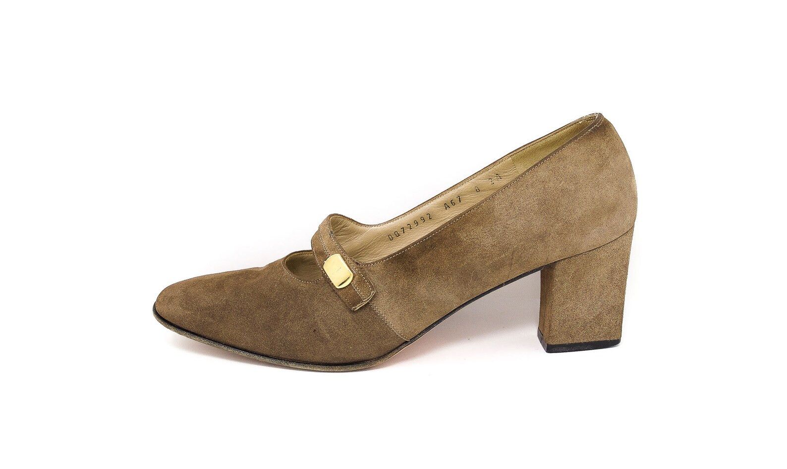 Salvatore Ferragamo Vintage Suede Salvatore Ferragamo Mary Janes size 7 Size US 7 / IT 37 - 2 Thumbnail
