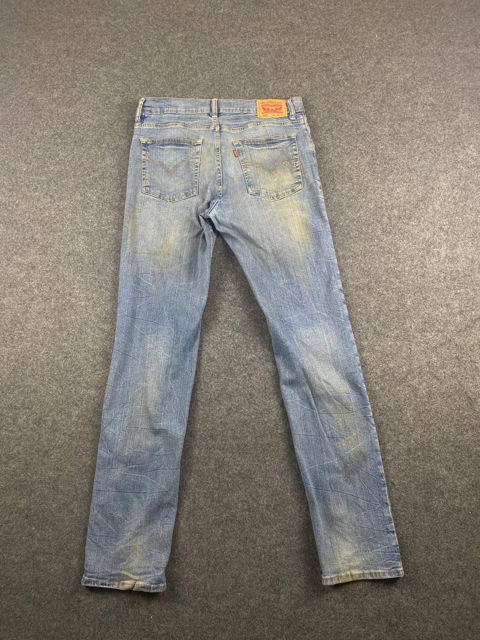 Levi's levis 502 regular taper denim nice design Size US 33 - 1 Thumbnail