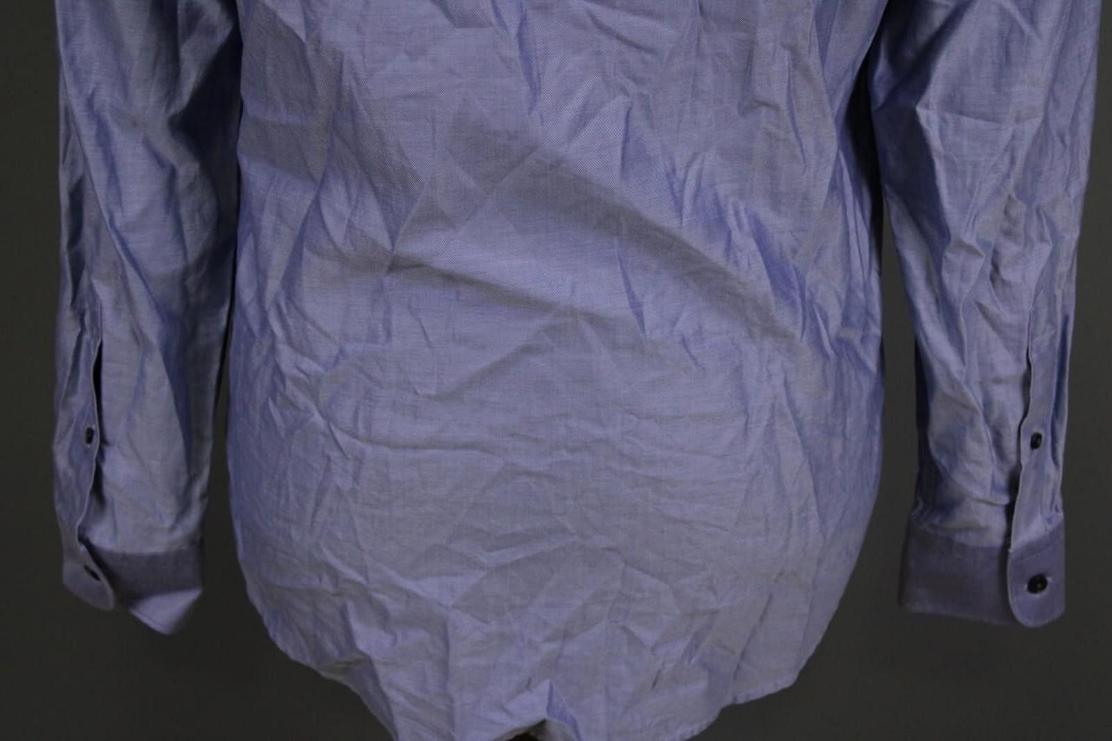 Z Zegna Z Zegna Blue City Button Down Shirt Size 39 / 15 1/2 Size US M / EU 48-50 / 2 - 9 Thumbnail