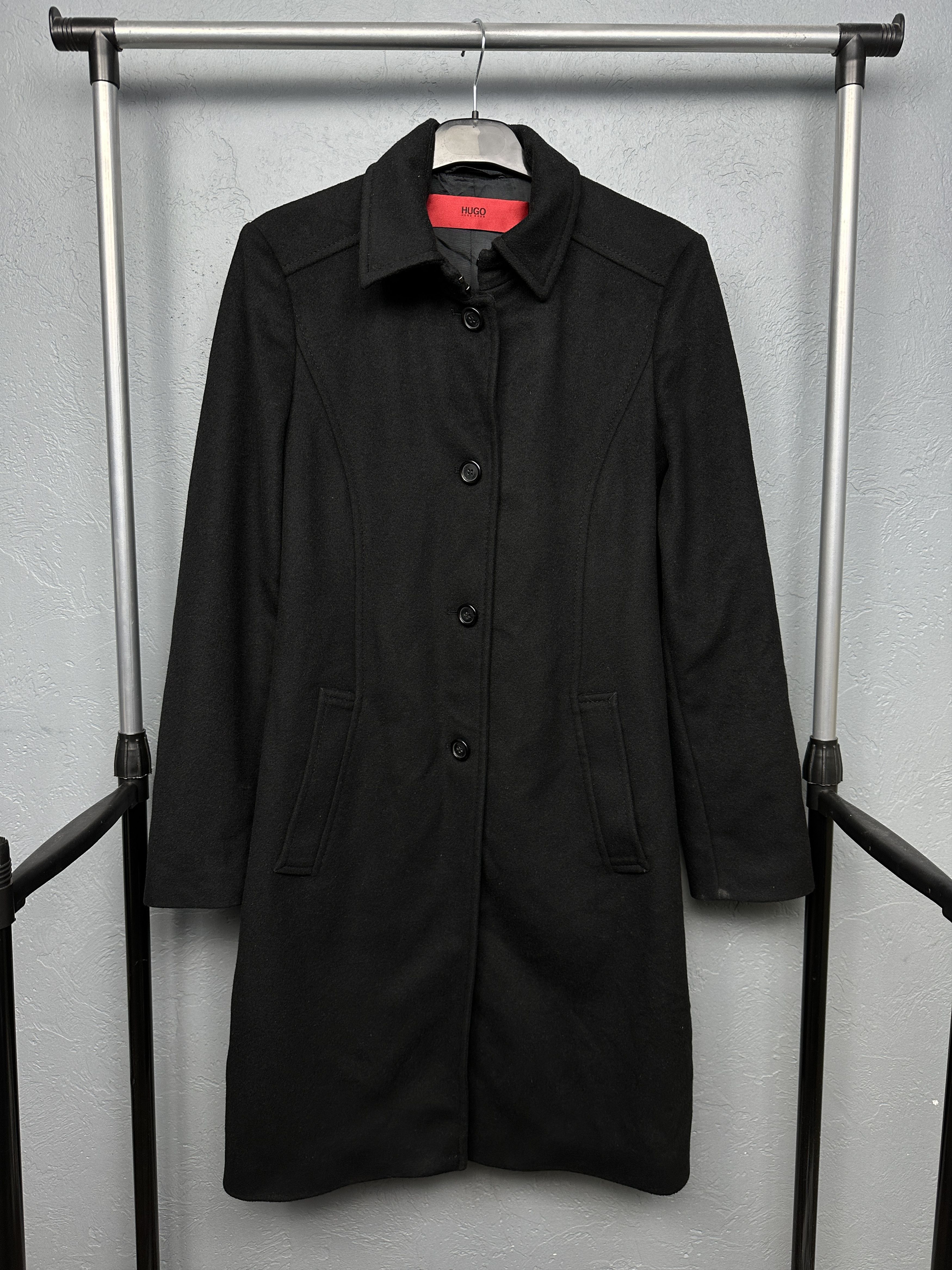 Hugo Boss Hugo Boss Womens Wool Coat Jacket Size M / US 6-8 / IT 42-44 - 1 Thumbnail