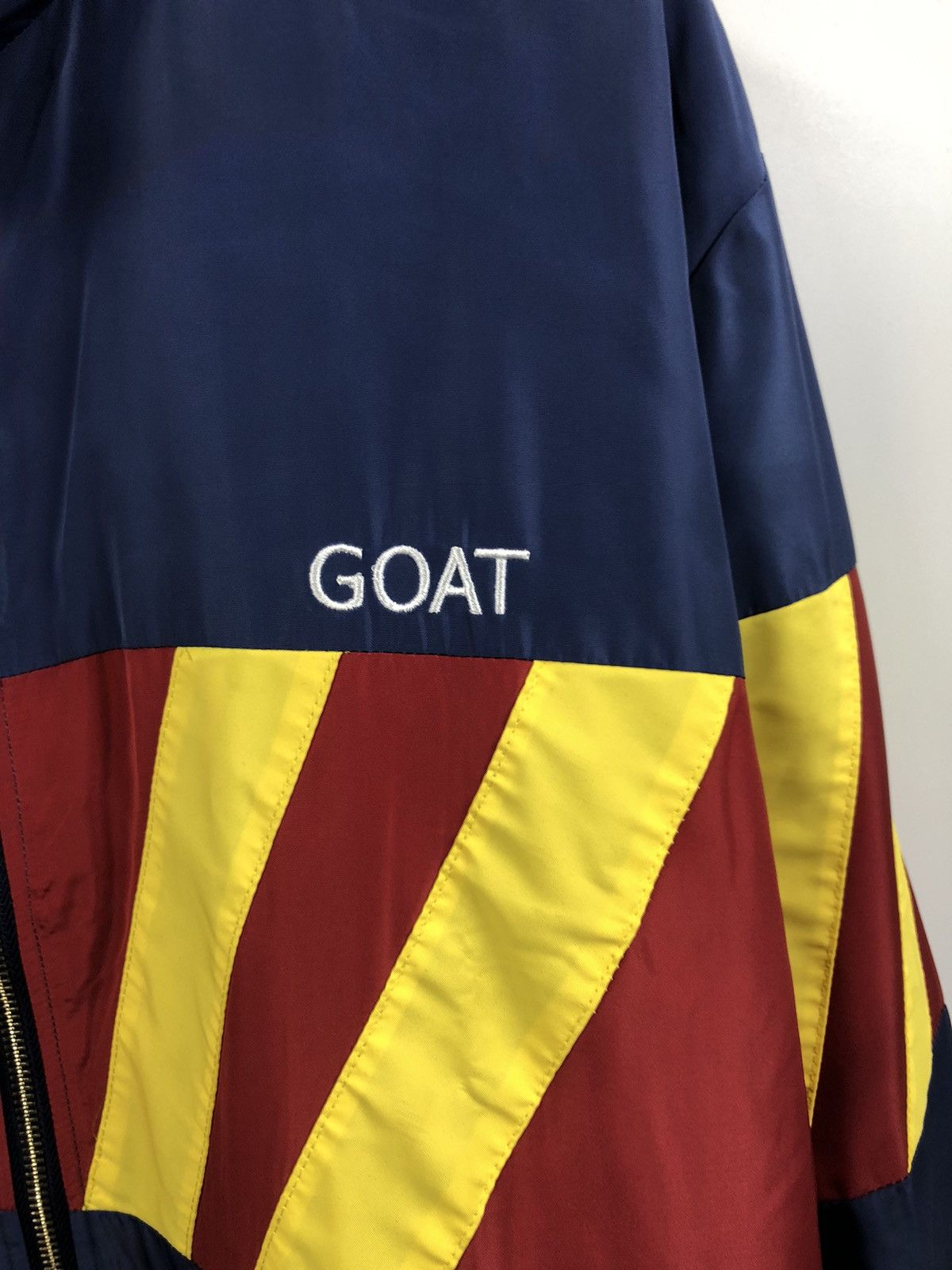 Other GOAT by James King Red Yellow Stripe Blue Windbreaker Jacket Size US XXL / EU 58 / 5 - 4 Thumbnail