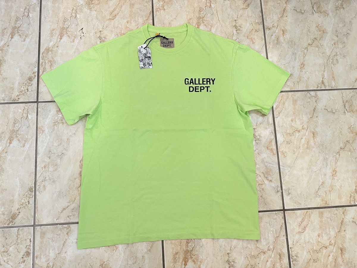 Gallery Dept. Vintage Souvenir Logo “ Lime Green “