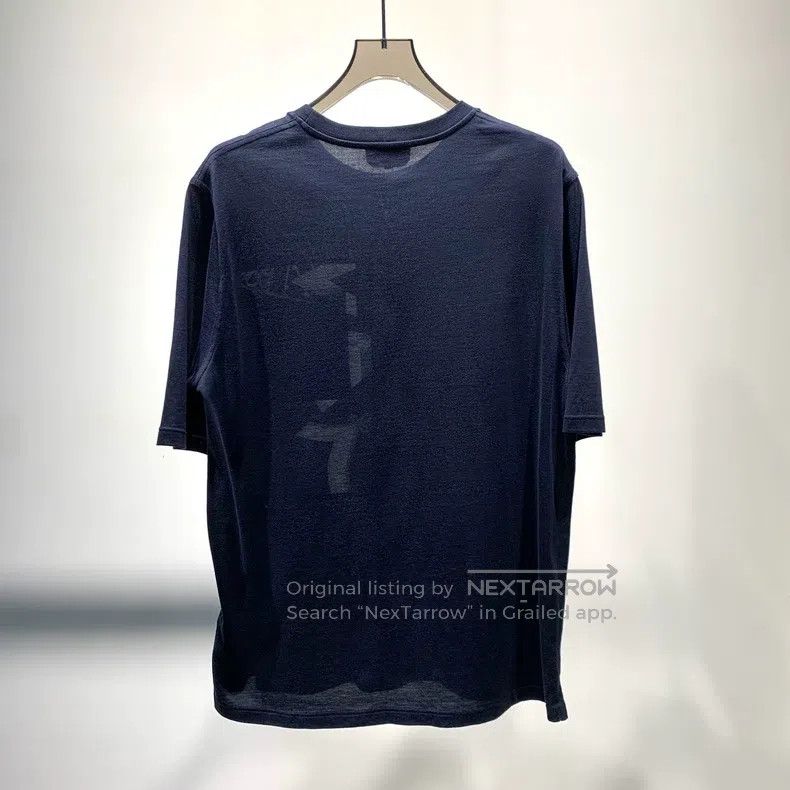 Hermes Printed Pocket Cotton Short Sleeve T-Shirt