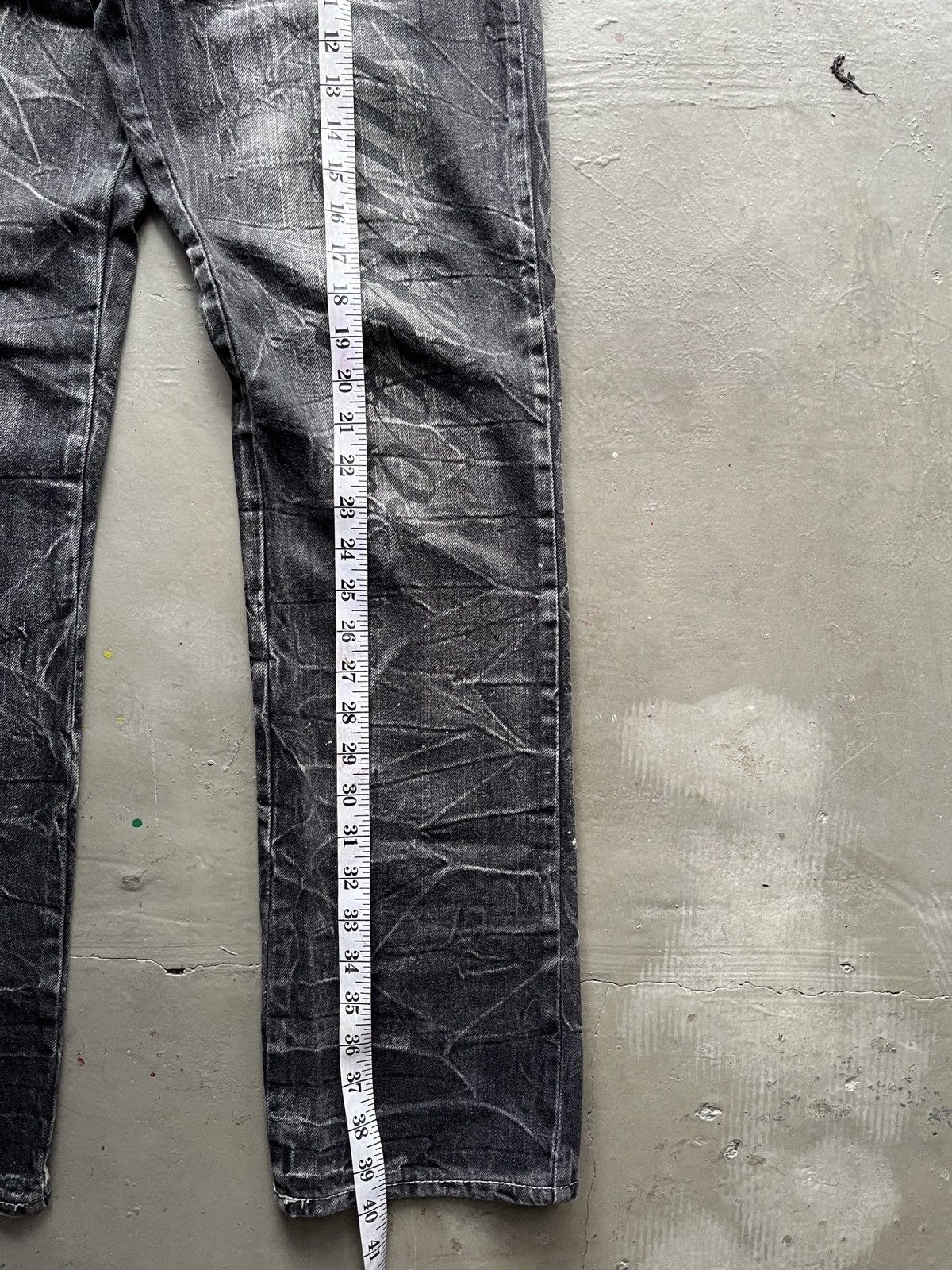 14th Addiction 2000s FLARE PUNK ACID WASH ROOT THREE NUMBER NINE STYLE Size US 31 - 15 Thumbnail