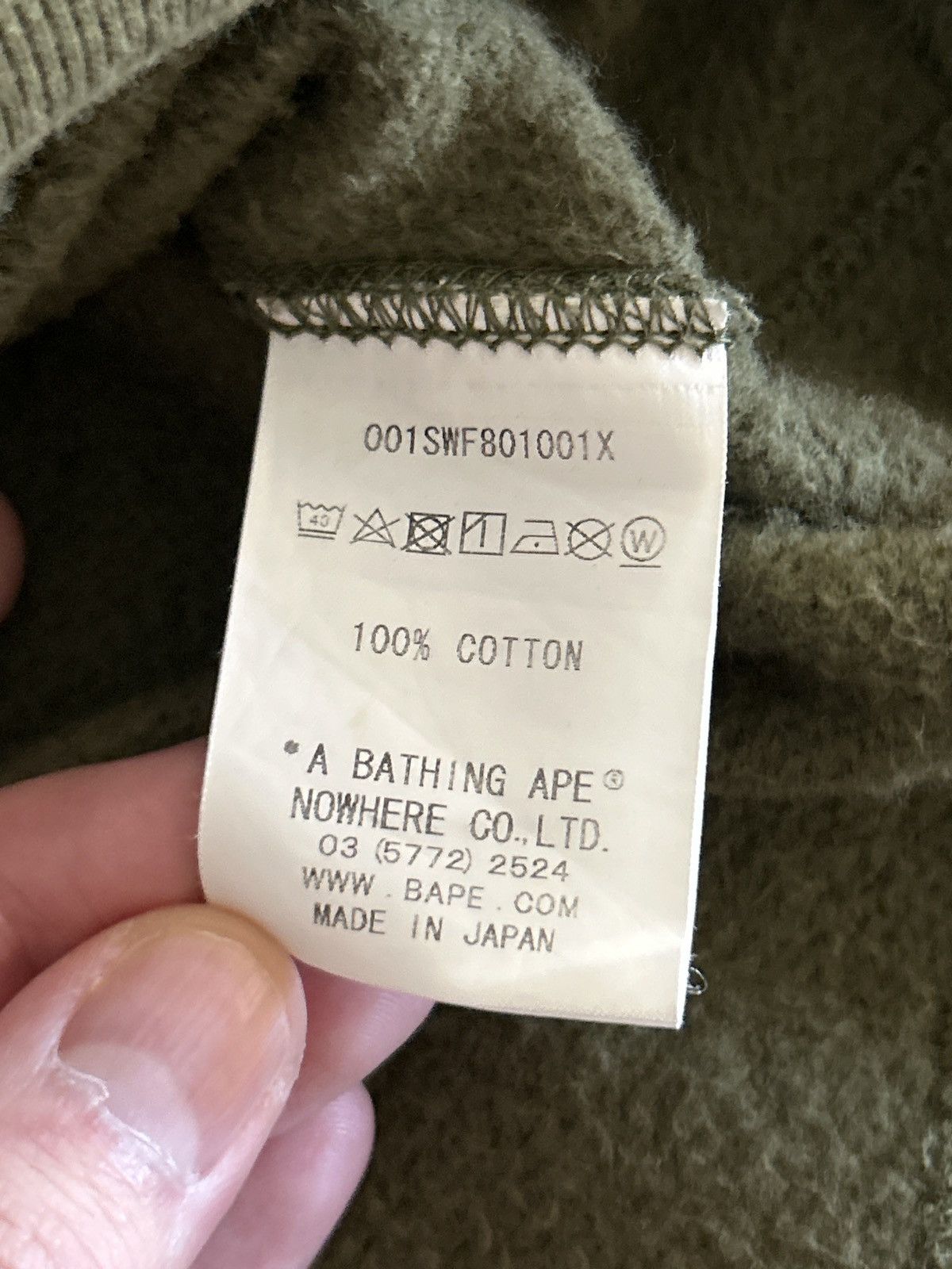 Bape Bape one point crewneck Size US XL / EU 56 / 4 - 7 Thumbnail