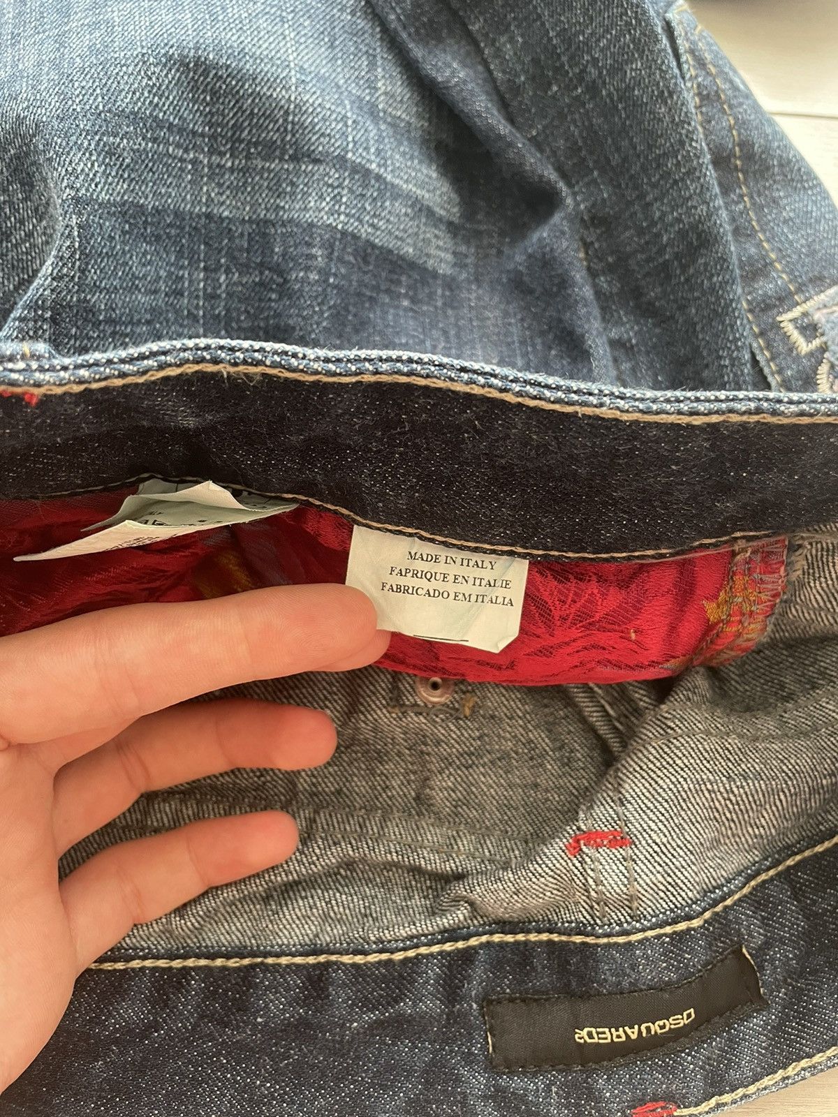 Dsquared2 × Vintage DSquared2 jeans 34 Size US 34 / EU 50 - 7 Thumbnail
