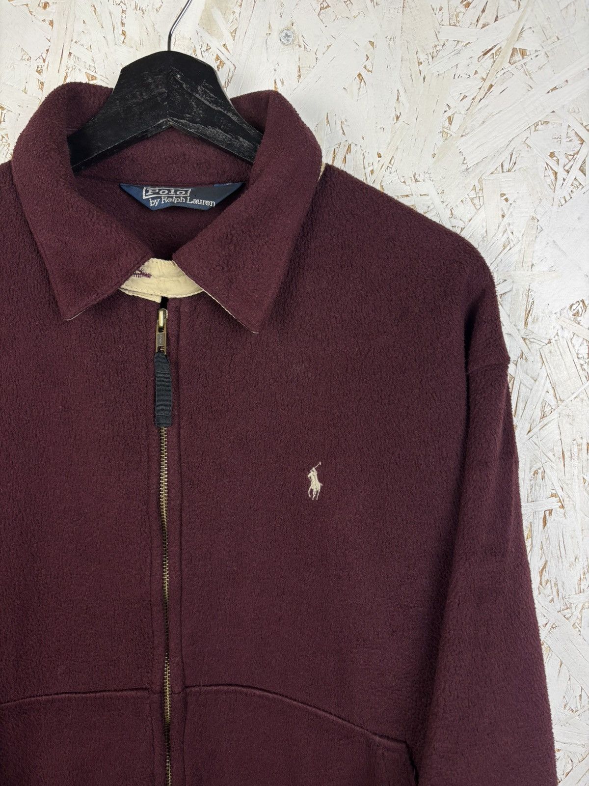 Polo Ralph Lauren Vintage Polo By Ralph Lauren Polartec Zip Collared Jacket M Size US M / EU 48-50 / 2 - 2 Thumbnail