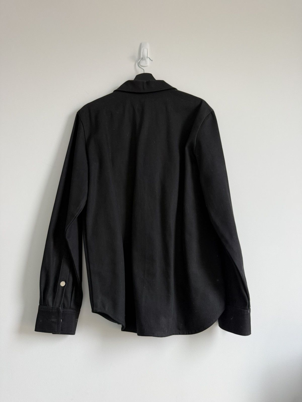 Raf Simons Raf Simons AW16 Black Denim Shirt Size US L / EU 52-54 / 3 - 2 Thumbnail