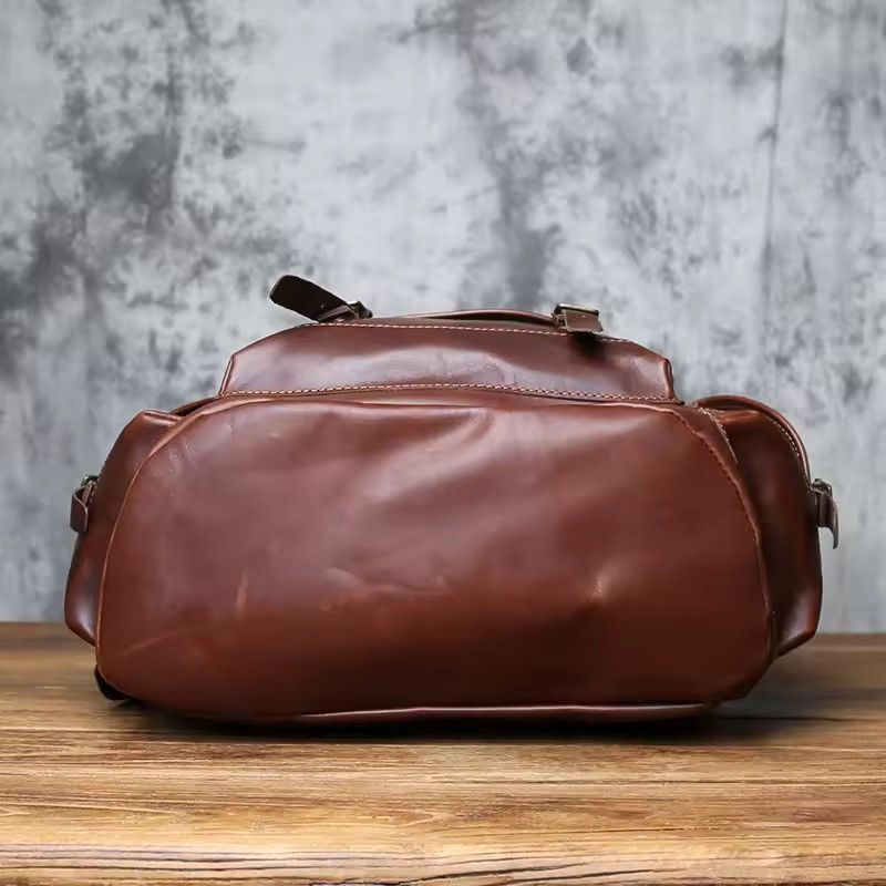 Genuine Leather Vintage Genuine Leather Backpack Size ONE SIZE - 4 Thumbnail