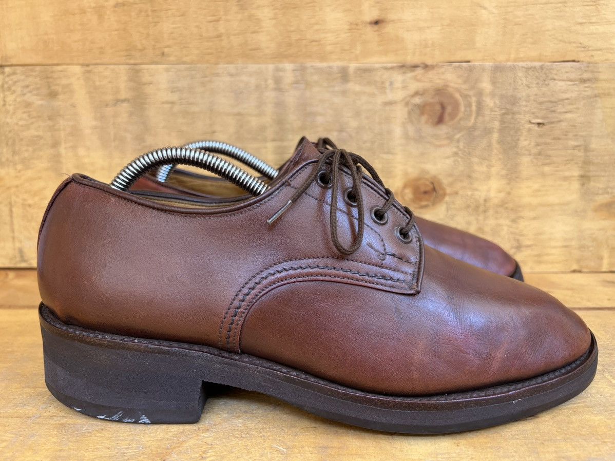 Tricker's Trickers Bench Made Brown Leather Men’s Derby Dress shoes Size US 8 / EU 41 - 6 Thumbnail