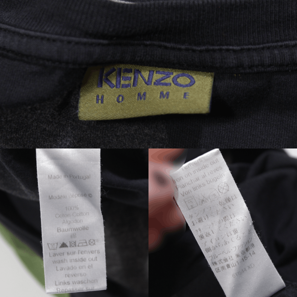 Kenzo Homme Big Logo T-Shirt Vintage Size US M / EU 48-50 / 2 - 7 Thumbnail