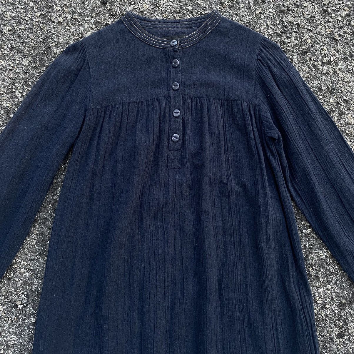 APC Vintage Dark Blue Midi Dress