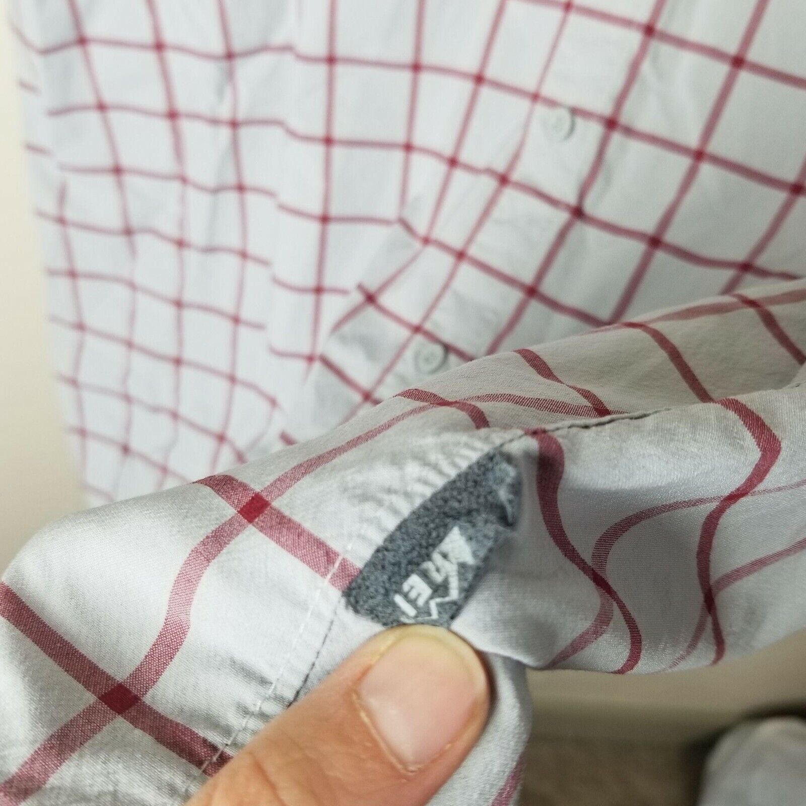 Rei REI Mens Checker Shirt Size XL Gorpcore Outdoor Lightweight Size US XL / EU 56 / 4 - 5 Thumbnail