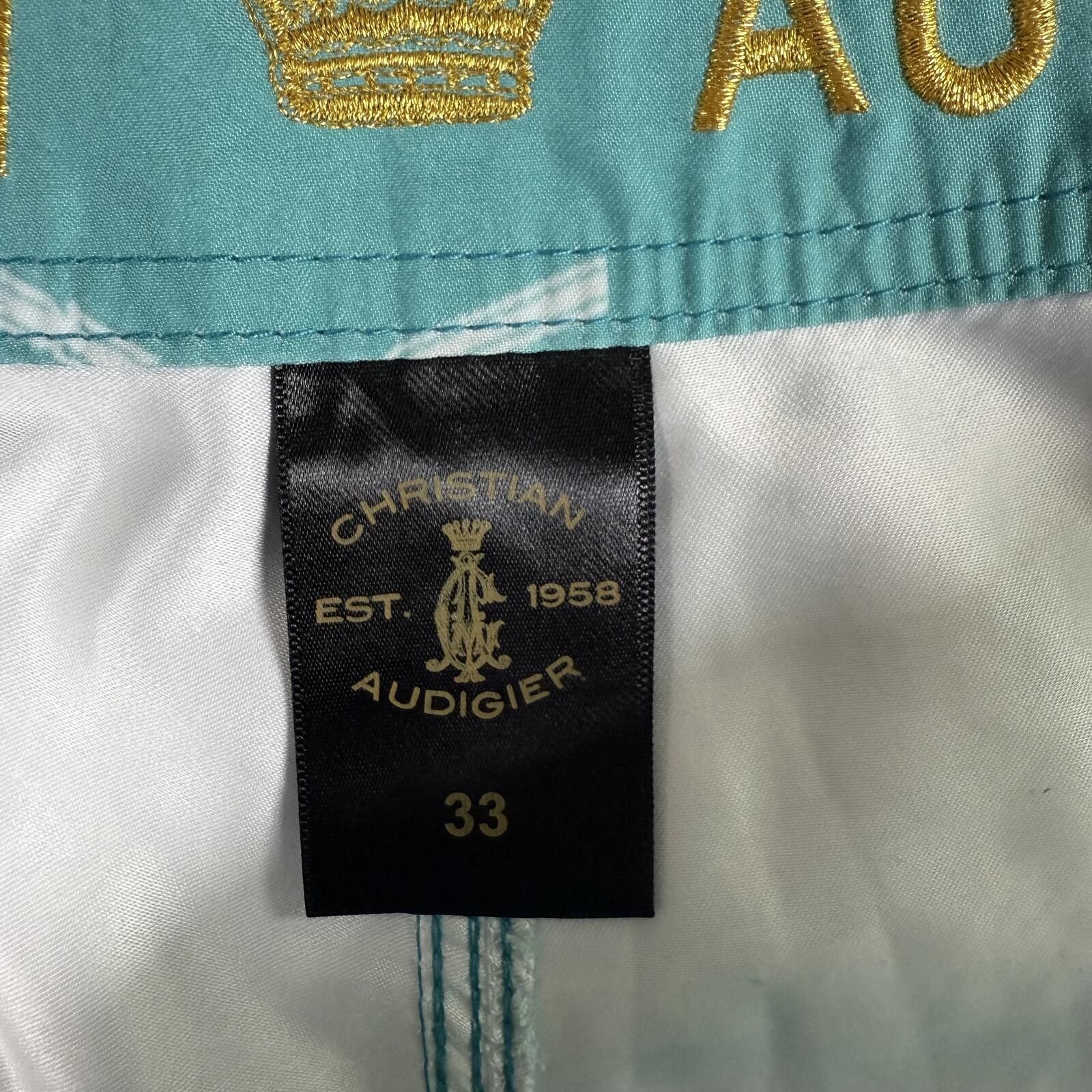 Christian Audigier Y2K Christian Audigier Panther Board Shorts 33 Size US 34 / EU 50 - 6 Thumbnail