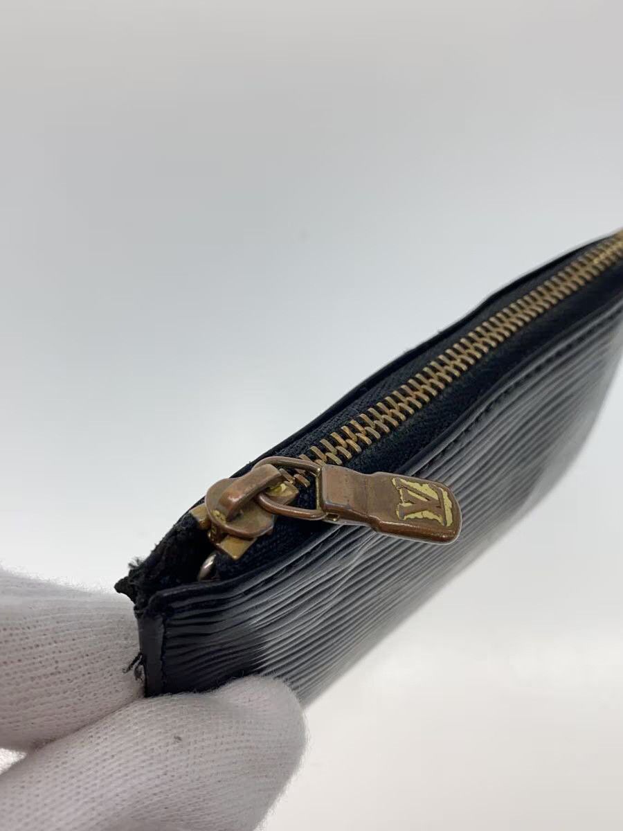 Louis Vuitton Louis Vuitton Leather Coin Case Black Size ONE SIZE - 5 Thumbnail