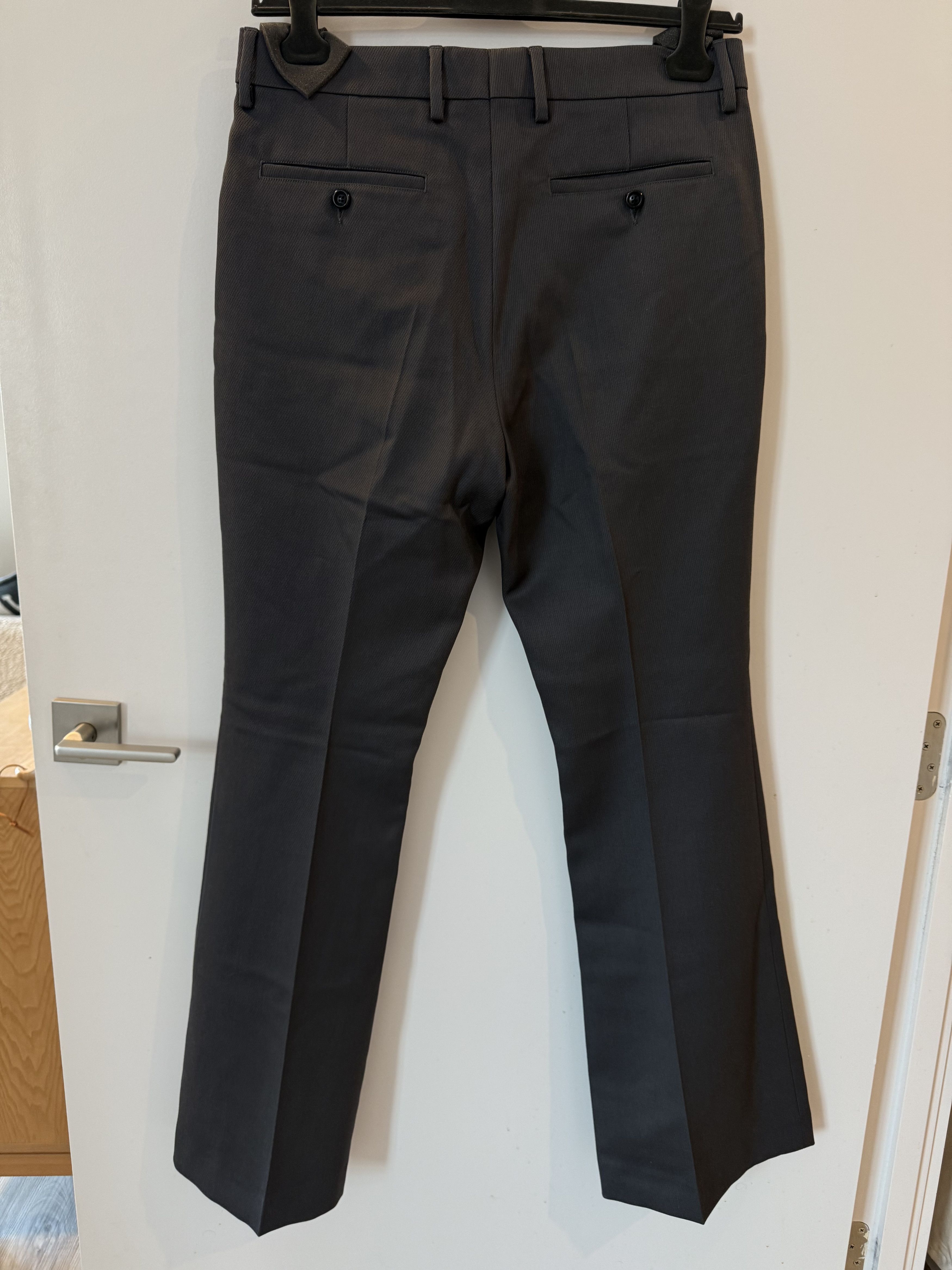 AMI AMI Flared Bootcut Virgin Wool Pants Trouser - 50 Size US 34 / EU 50 - 4 Thumbnail