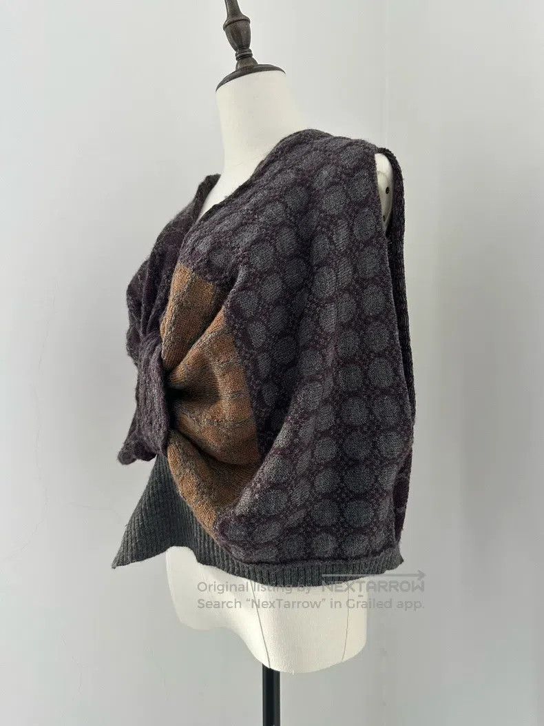 Dries Van Noten Dries Van Noten Vintage asymmetrical knitted top Size S / US 4 / IT 40 - 9 Thumbnail