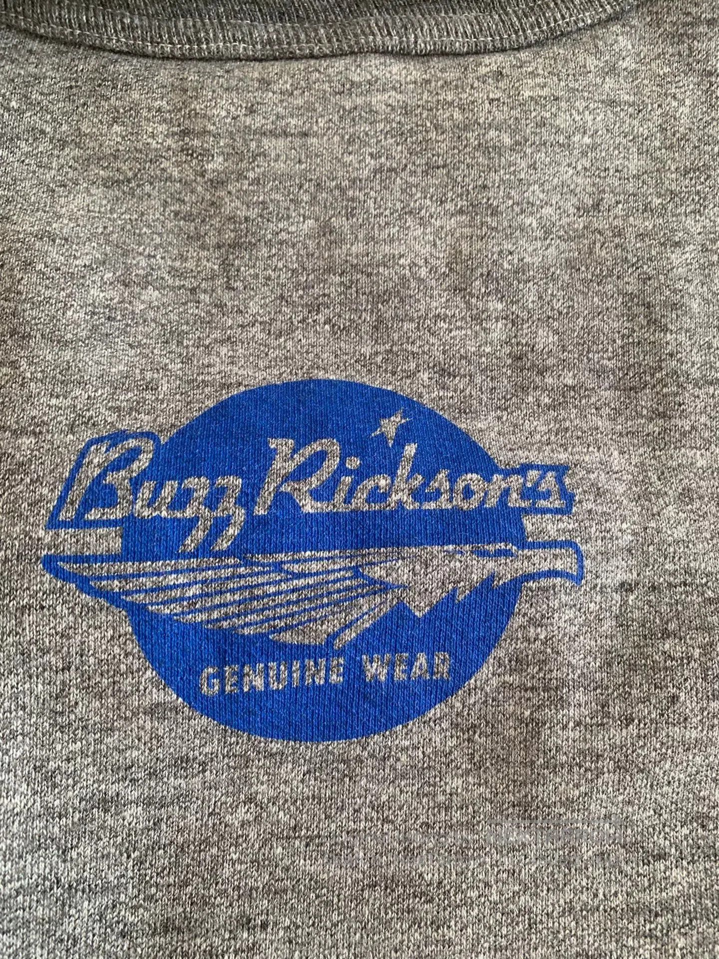 Buzz Rickson's snoopy collaboration gray sweatshirt by buzz rickson. Size US XXL / EU 58 / 5 - 8 Thumbnail