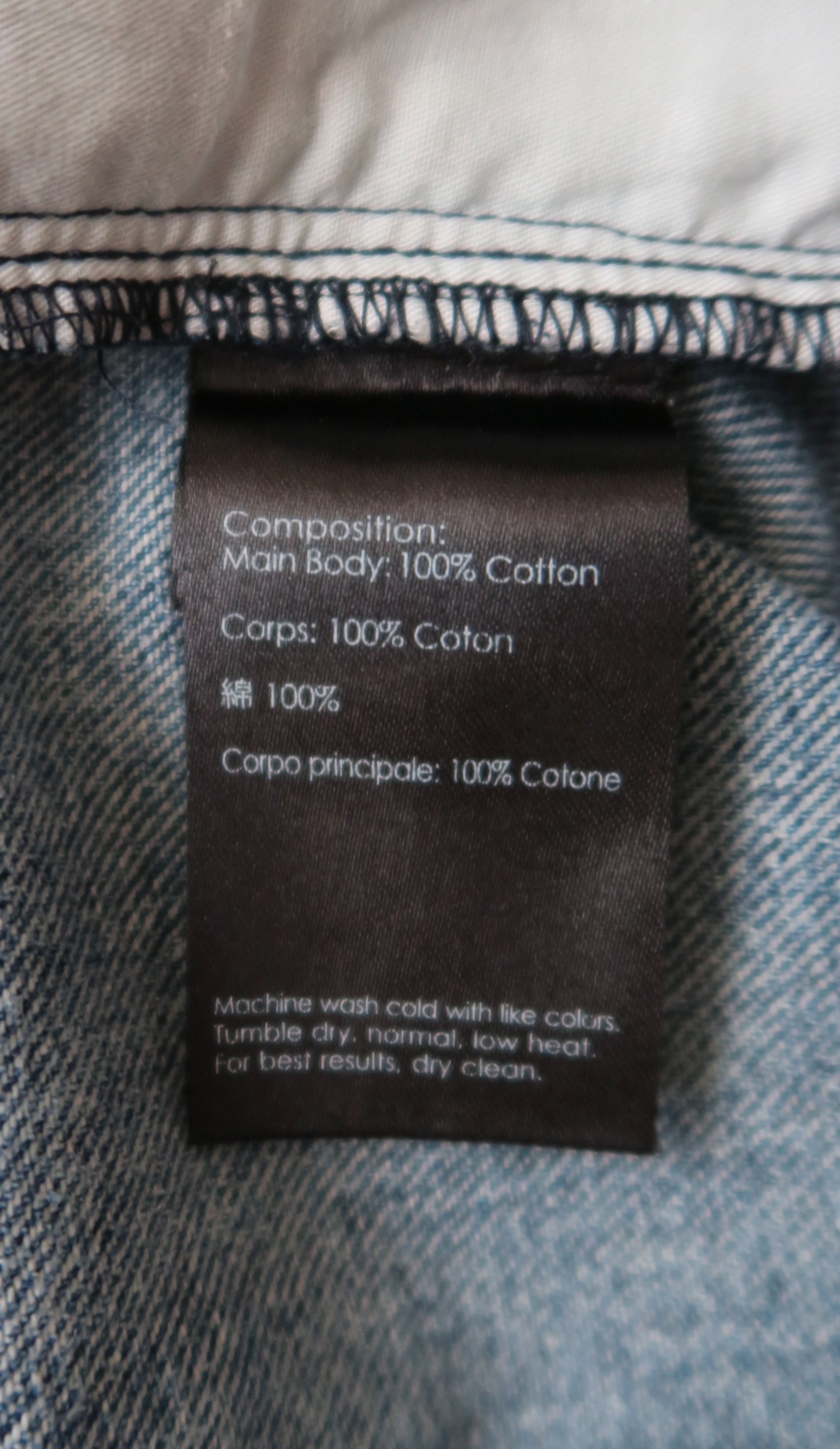 3.1 Phillip Lim 3.1 Phillip Lim Washed Faded Denim Jeans Shorts Size US 34 / EU 50 - 6 Thumbnail