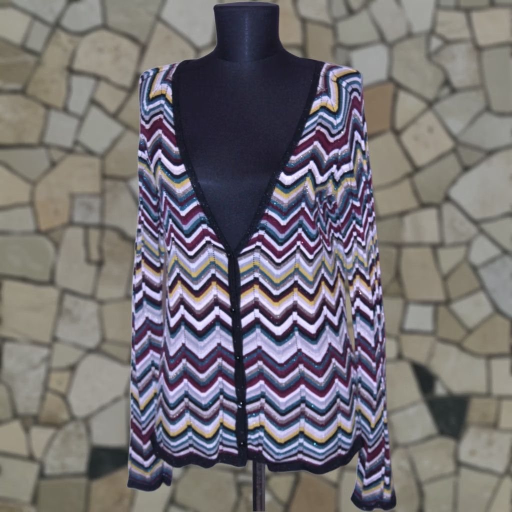 Missoni Missoni Lindex cardigan Jumper Women M Multicoloured V-Neck Size M / US 6-8 / IT 42-44 - 1 Thumbnail