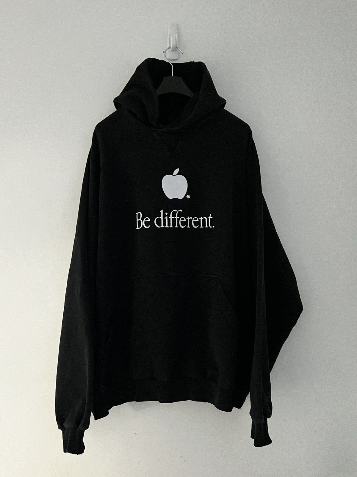 Balenciaga Balenciaga Be Different Apple Hoodie | Grailed