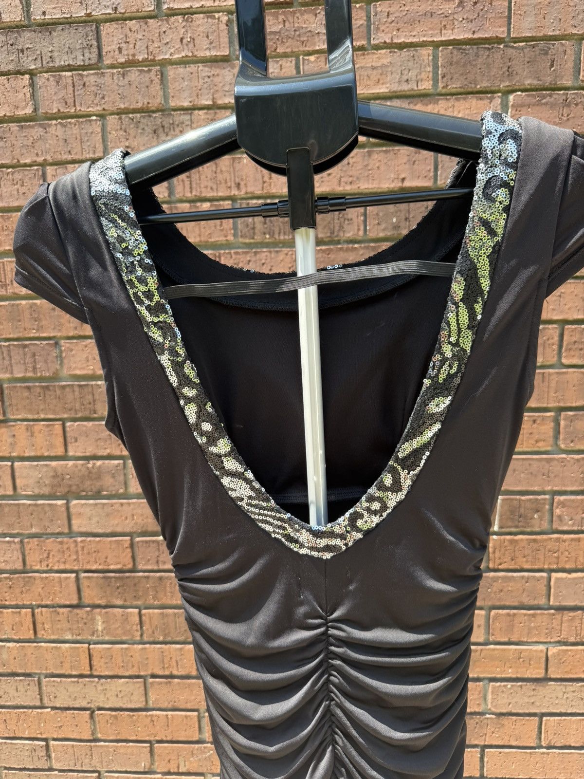 Other Emerald Sundae Black Cocktail Dress Silver Sequin Size Small Size S / US 4 / IT 40 - 6 Thumbnail