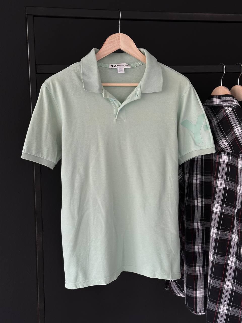 Y-3 Johji Yamamoto Adidas Y3 Mint Polo Size M Size US M / EU 48-50 / 2 - 3 Thumbnail