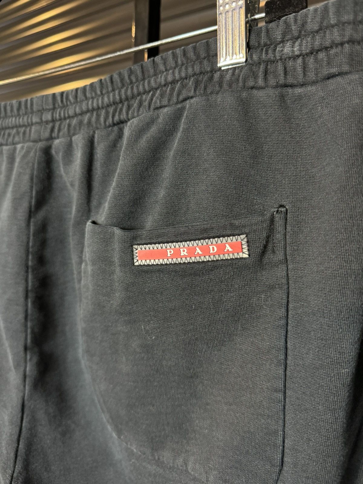 Prada Prada Black Sweatpants Joggers Sweats 2018 - Size XXL Size US 34 / EU 50 - 3 Thumbnail
