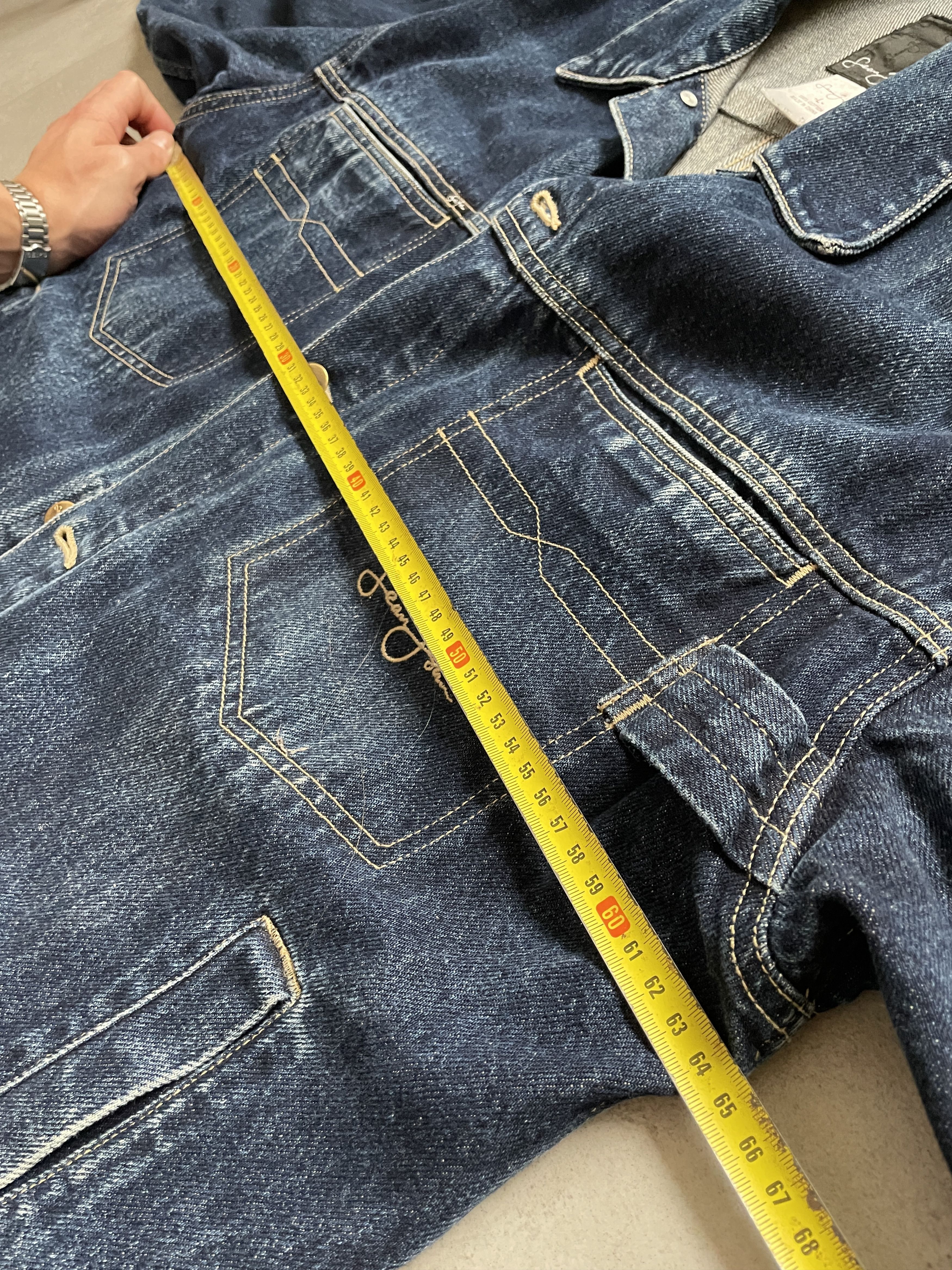 Sean John × Vintage Y2K SEAN JOHN HARLEM NEW YORK BAGGY DENIM JACKET Size US L / EU 52-54 / 3 - 10 Thumbnail