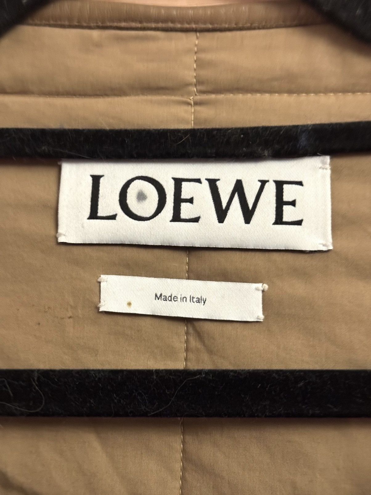 Loewe Loewe AW16 army puffer coat 44 OS men cotton & leather Size US S / EU 44-46 / 1 - 2 Thumbnail