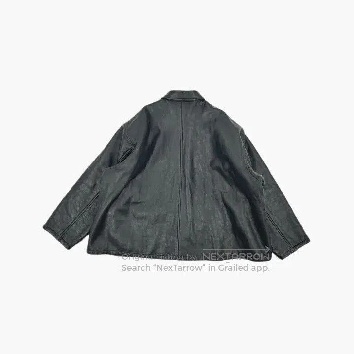 Balenciaga Balenciaga Black Long Sleeve Leather Jacket. Size US L / EU 52-54 / 3 - 3 Thumbnail