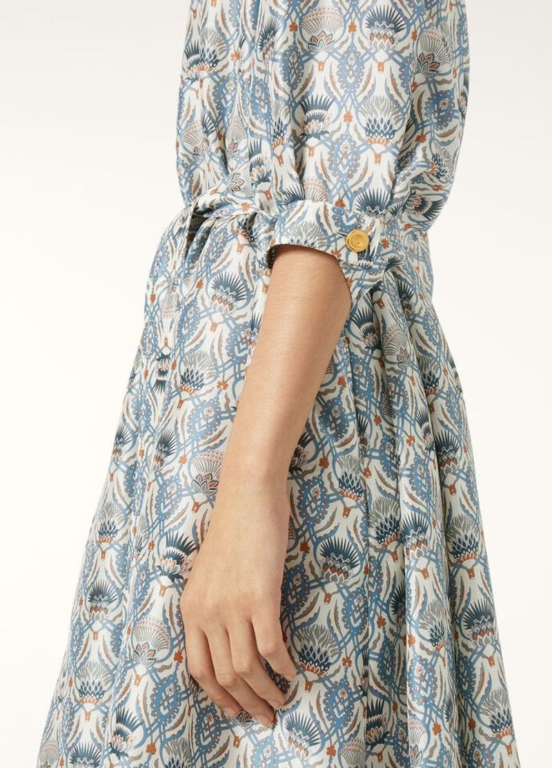 Loro Piana o1srvl11e0526 FAP6652 Mina Dress in Multicolor Size XS / US 0-2 / IT 36-38 - 3 Thumbnail