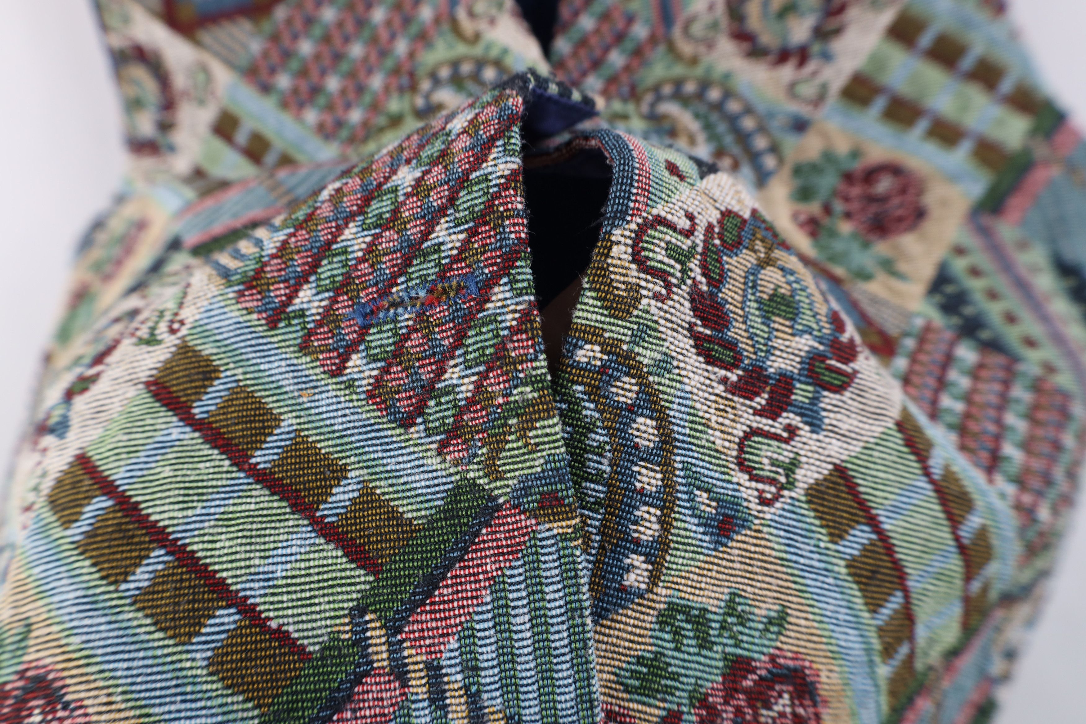 Vintage AS IS Vintage 90s Streetwear Flower Quilt Vest Jacket USA Size S / US 4 / IT 40 - 4 Thumbnail