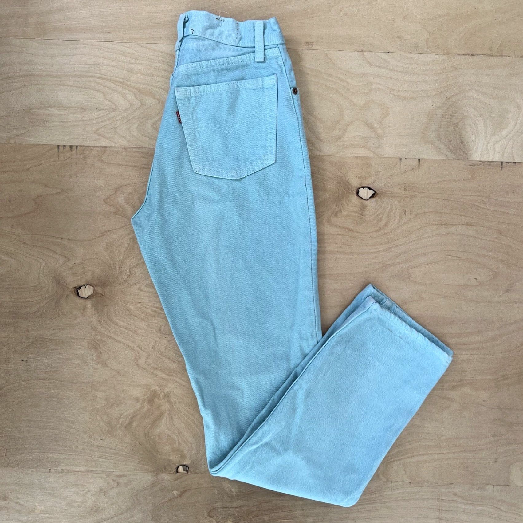 Levi's VINTAGE Levi's 501 Jeans 25x31 Denim Blue 80s Workwear Made In USA For Women Summer Jeans Size 42" / US 20 - 2 Thumbnail