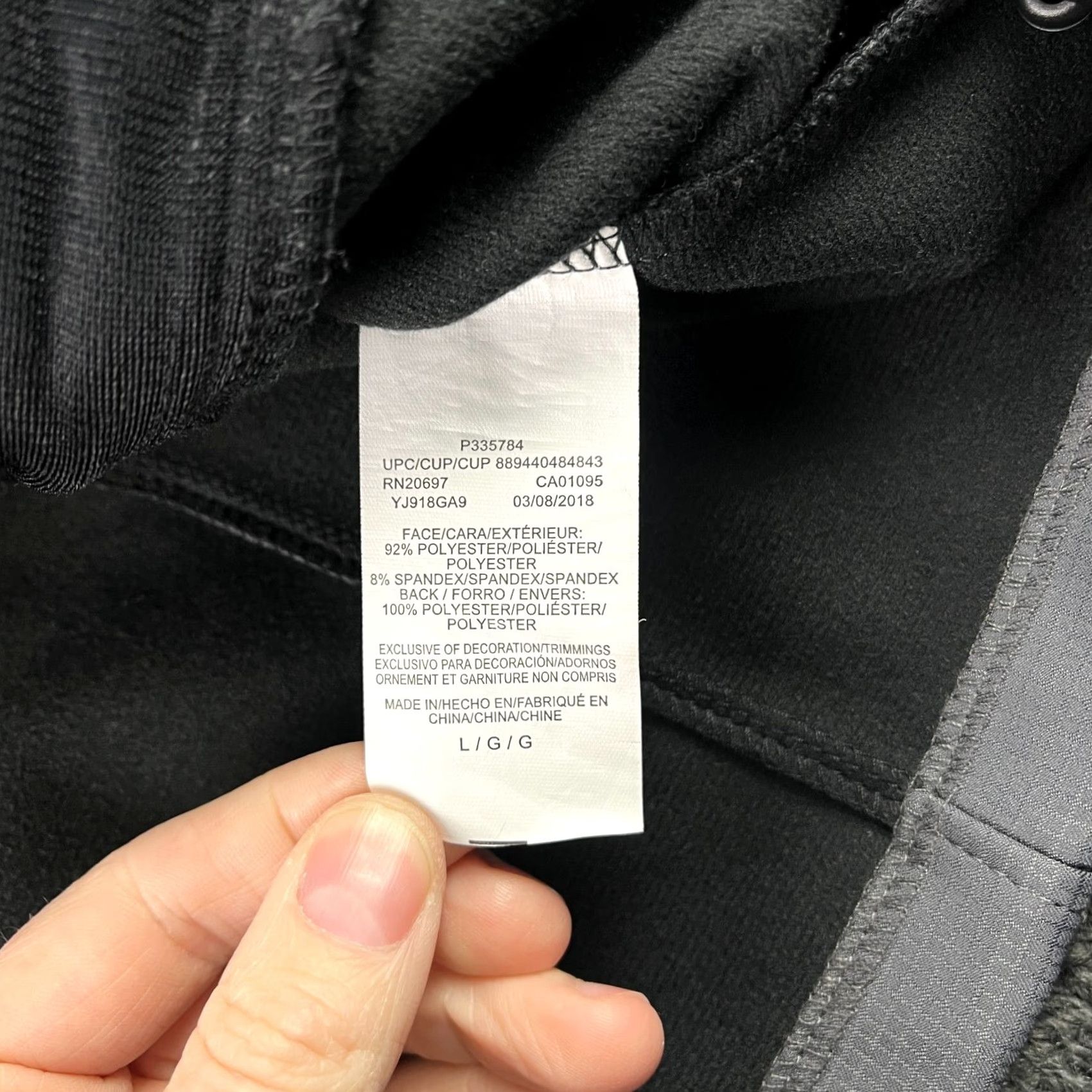 Walls Walls Jacket Mens Large Gray Full Zip Softshell Outdoor Coat Size US L / EU 52-54 / 3 - 7 Thumbnail