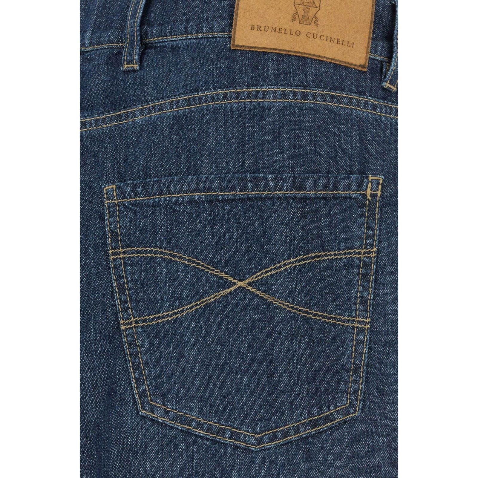 Brunello Cucinelli BRUNELLO CUCINELLI Denim Jeans New & Authentic (Men's size:U Size US 32 / EU 48 - 3 Thumbnail