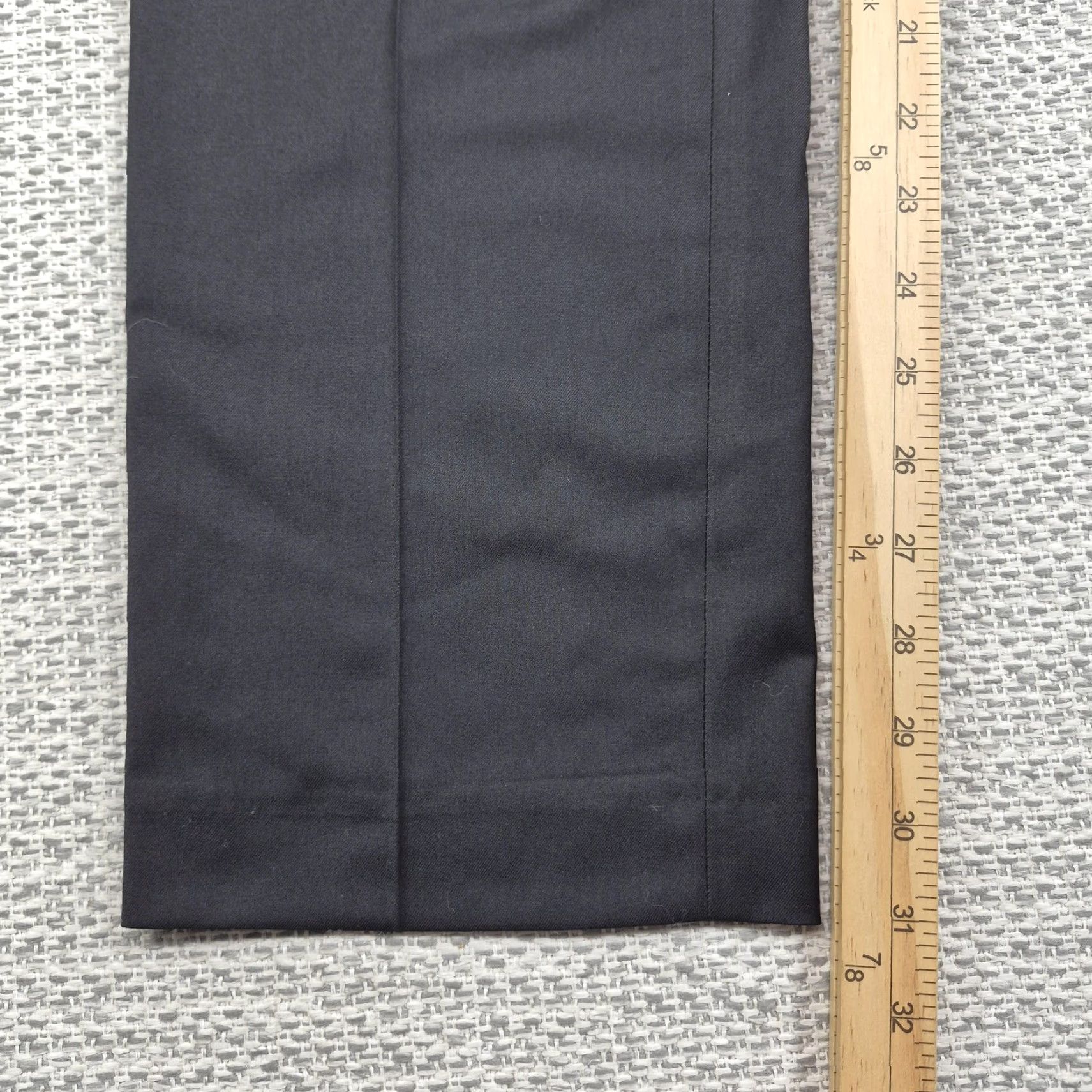 Calvin Klein Calvin Klein Dress Pants Mens 30x32 Black Flat Front Stretch Business Formal Dress PantsMens 30W 32L Black Regular Fit Straight Leg Formal Wear" Size US 30 / EU 46 - 6 Thumbnail