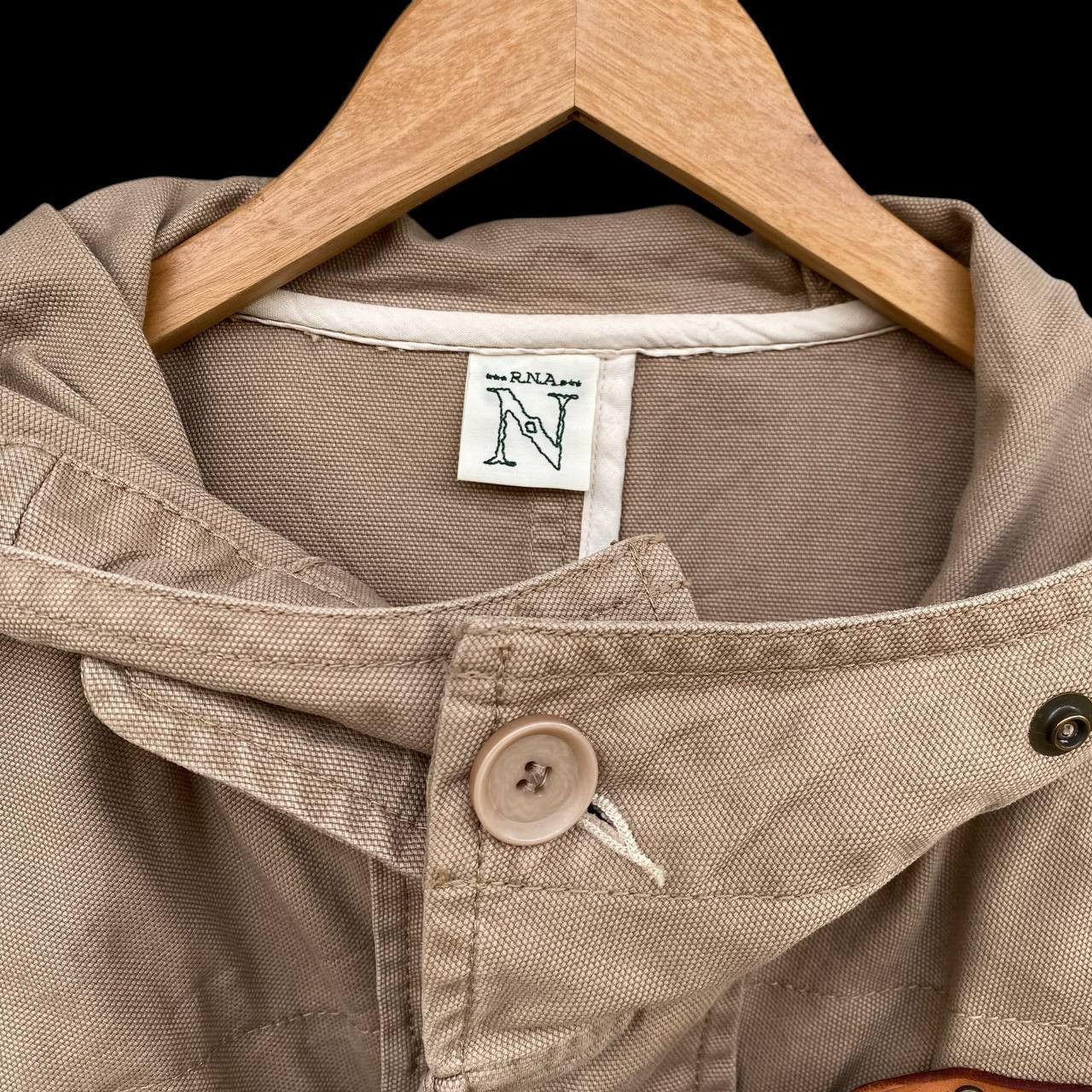 Japanese Brand Rare RNA Inc. Japan Archival Buckle Parka Hooded Duck Canvas Size US M / EU 48-50 / 2 - 11 Thumbnail